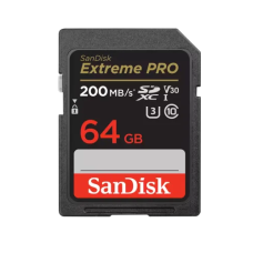 SanDisk Extreme PRO 64GB 200mbps SDXC UHS-I Memory Card